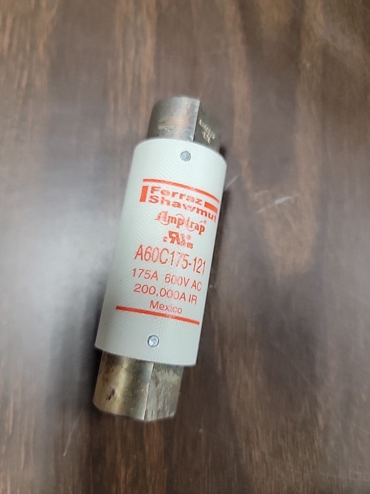 Gould Shawmut MERSEN A60C175 Type 121 Amp Trap A60C175-121 SCREW IN MOUNT FUSE