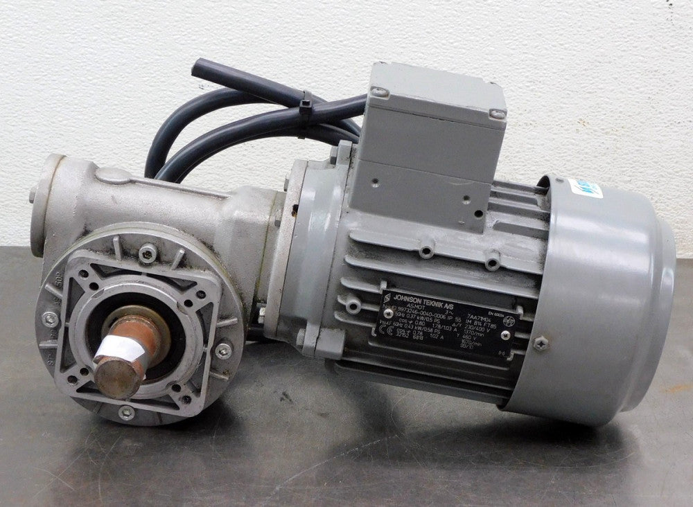 Johnson Teknik A/S 7AA71M04 Electric Motor .43kW/.58HP 460V w S.T.M RMI 50 PPC25