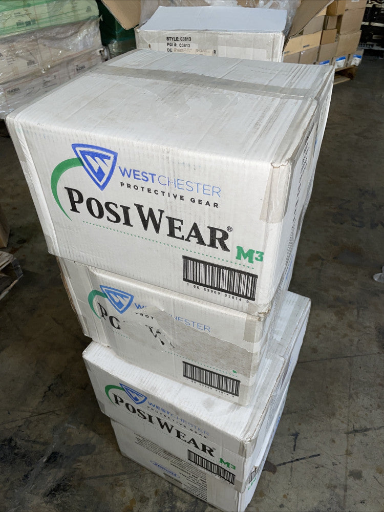 1) NEW!! BOX OF 200 WEST CHESTER PROTECTIVE GEAR ONE SIZE SHOE COVERS C3813