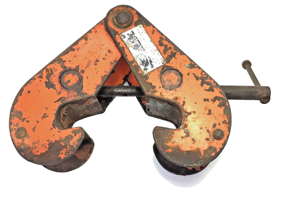 3-TON JET BEAM CLAMP JBC-3 MAXIMUM BEAM WIDTH 9-5/6” MINIMUM WIDTH 4”