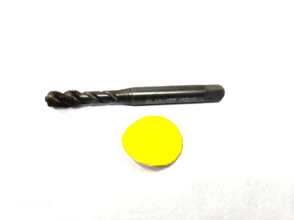 OSG SPIRAL FLUTE BOTTOMING CHAMFER TAP * 1/4-28 NF GH5-B