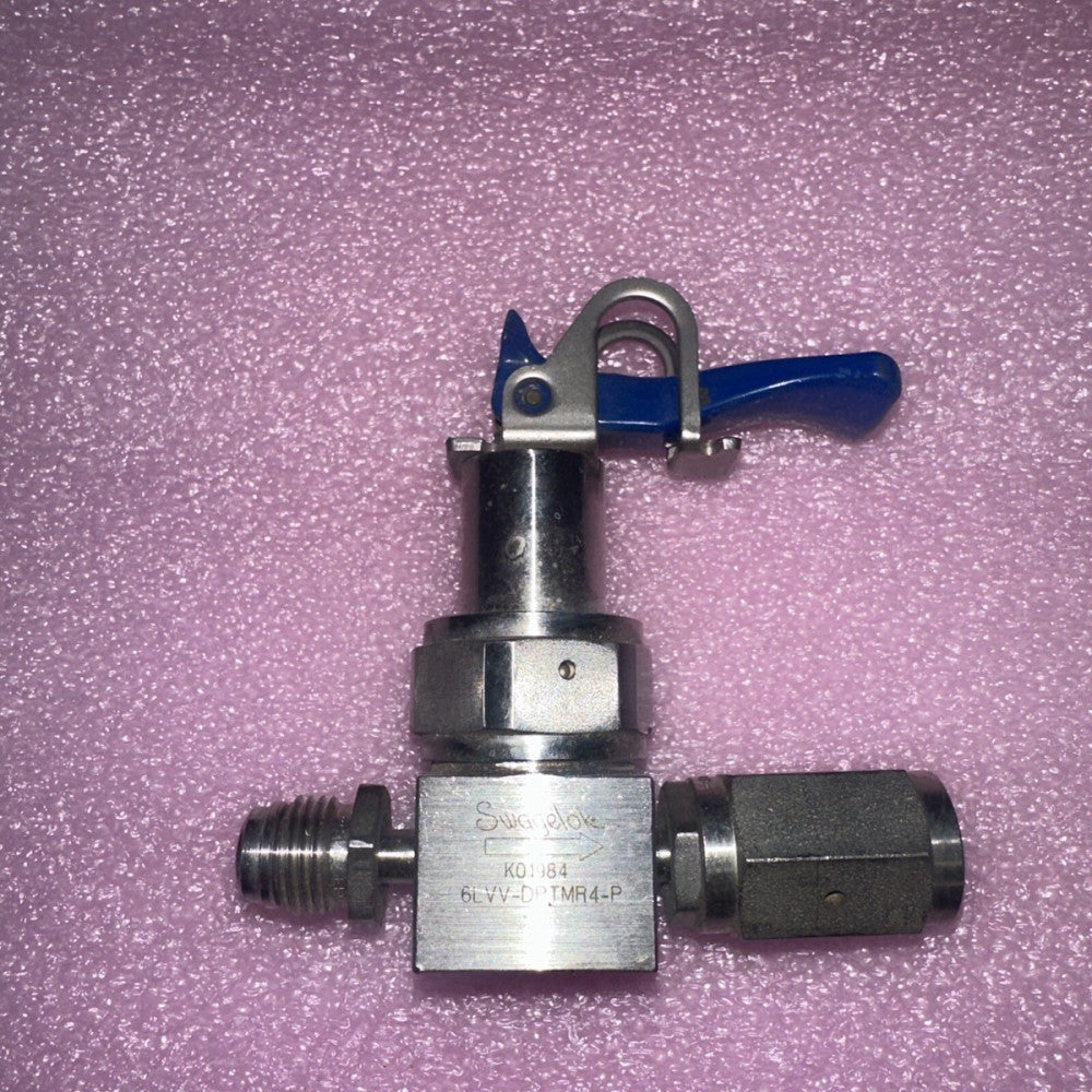 SWAGELOK Sealed Diaphragm Valve 316 Stainless VCR Fittings 6LVV-DPTMR-P
