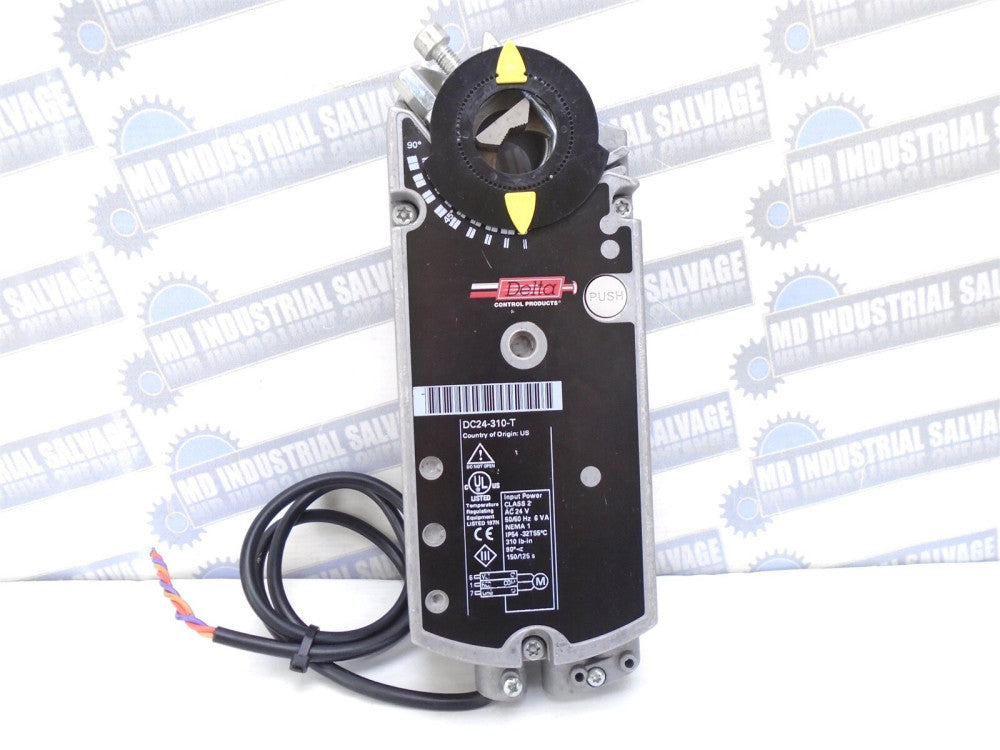 Delta - DC24-310-T - DAMPER & VALVE ACTUATOR - 24VAC 310lb 90° Non-Spring Return