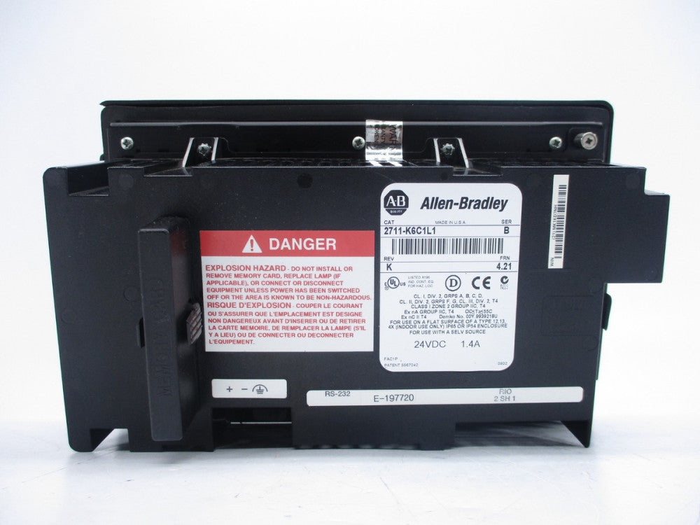 ALLEN BRADLEY 2711-K6C1L1 SER. B F/W 4.21 (AS PICTURED) NSNP