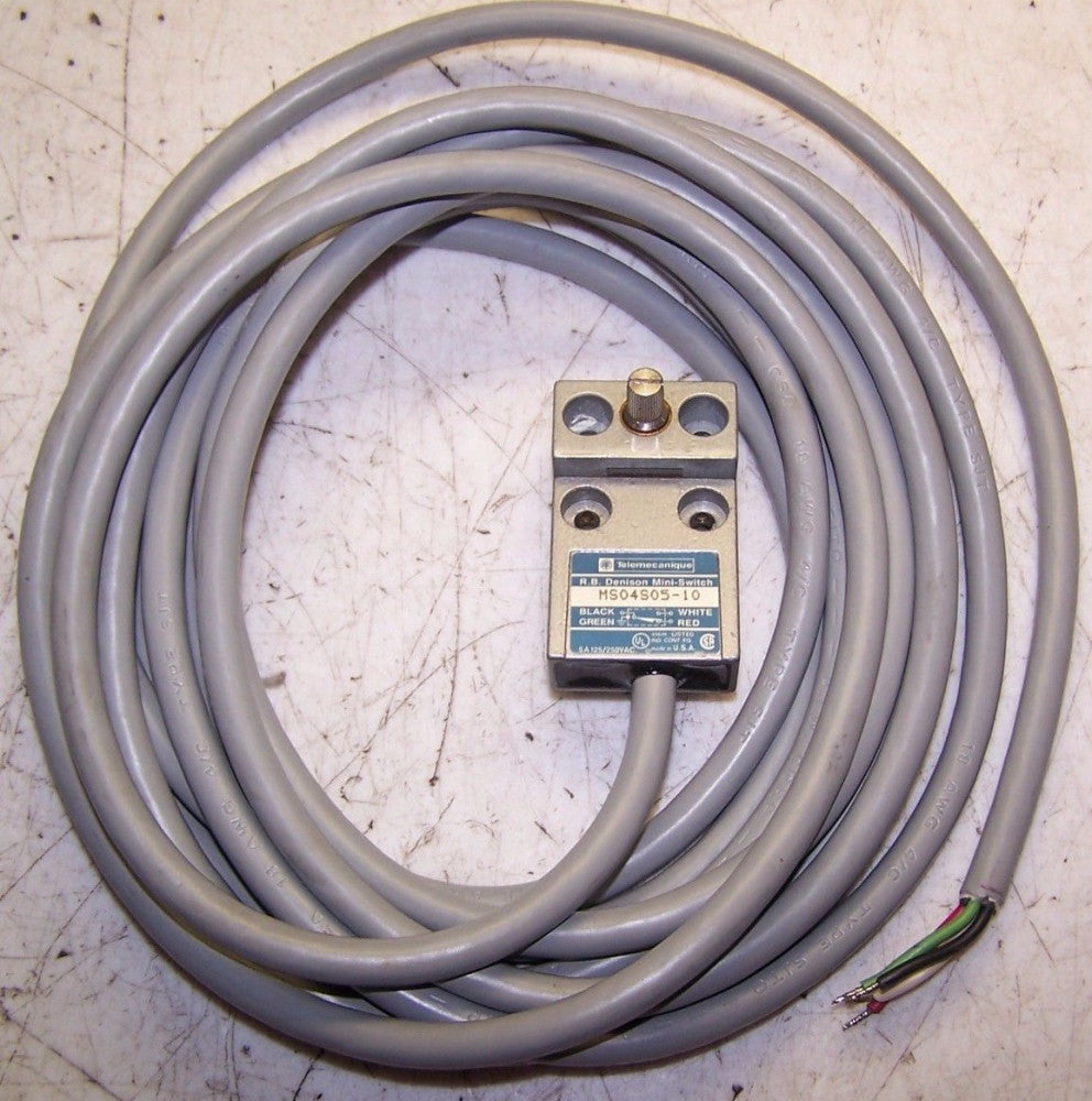 NEW TELEMECANIQUE MS04S05-10 LIMIT SWITCH 5 AMP 125/250 VAC 