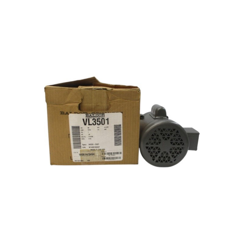 BALDOR VL3501 34C63-5507 115/230V 6/3A NSMP