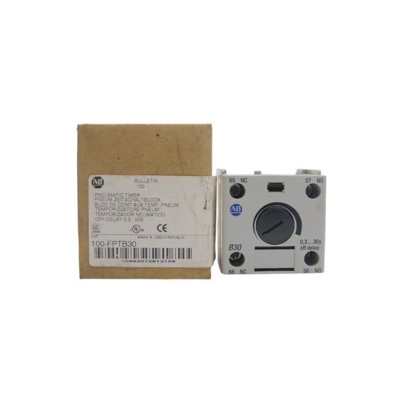 ALLEN BRADLEY 100-FPTB30 SER. A 690V 10A 0.3-30S (BR/WH) NSMP