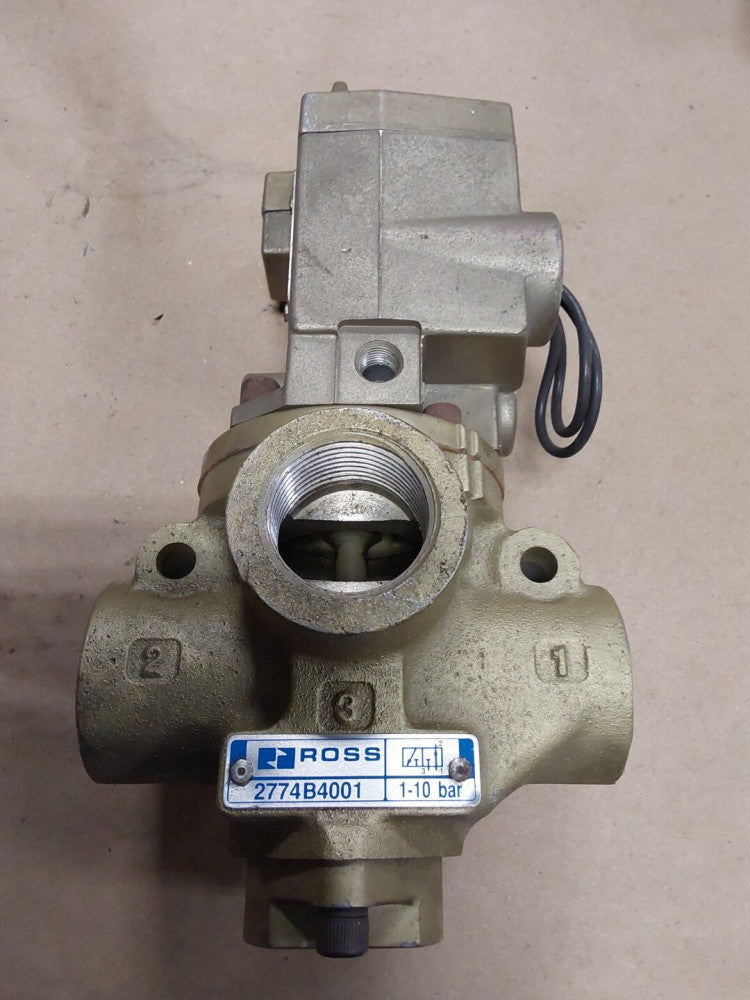 Ross 2774B4001 Solenoid Directional Valve 110-120V 50/60HZ E113