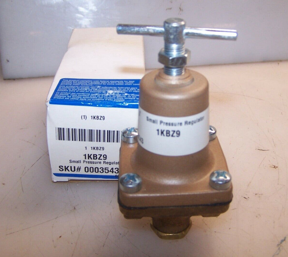 NEW WATTS 1/4" SMALL PRESSURE REGULATOR  1KBZ9