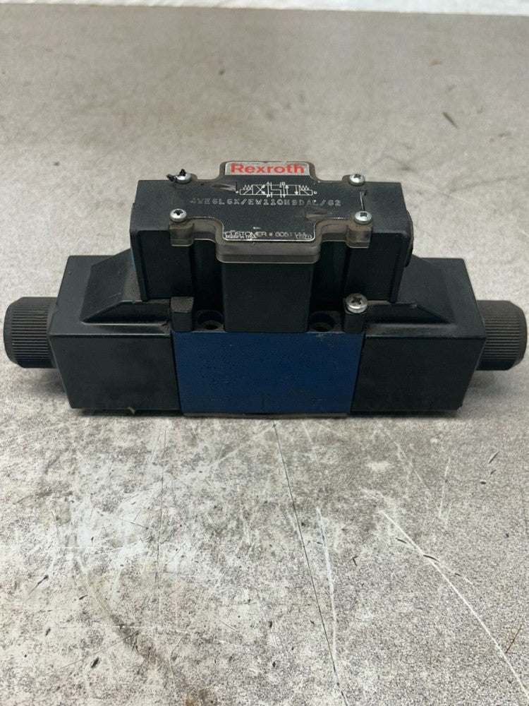 USED REXROTH DIRECTIONAL CONTROL VALVE 4WE6L6X/EW110N9DL/62
