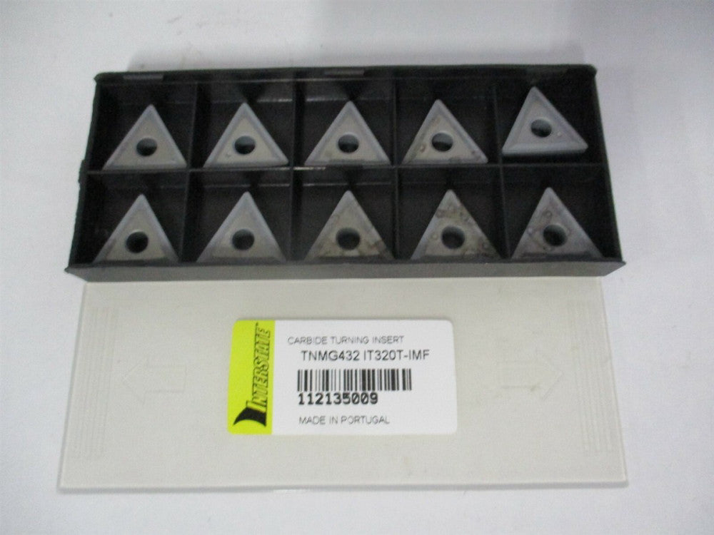(112135009) TNMG432 IT320T-IMF Carbide Turning Insert - Pack of 10