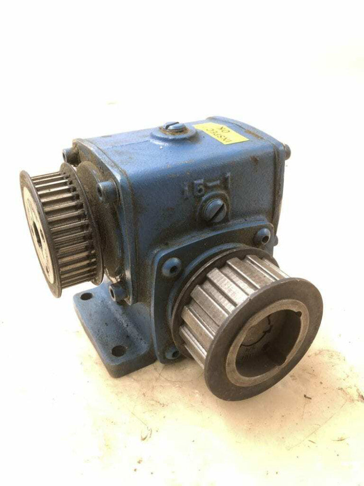 Textron H015A905-2-15 Right Angle Speed Reducer 3000RPM 15:1