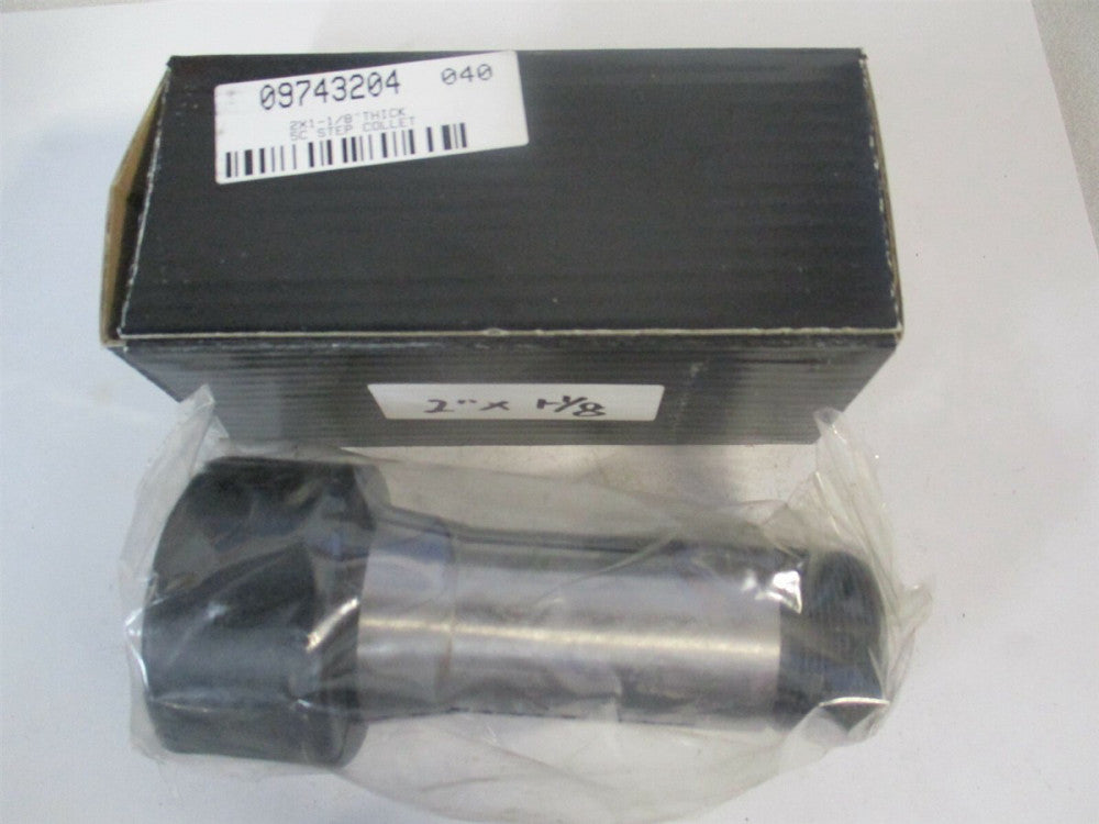 (230-4372) 0.2500" x 2 x 1/4" x 1-1/8" OAL Steel Step Collet