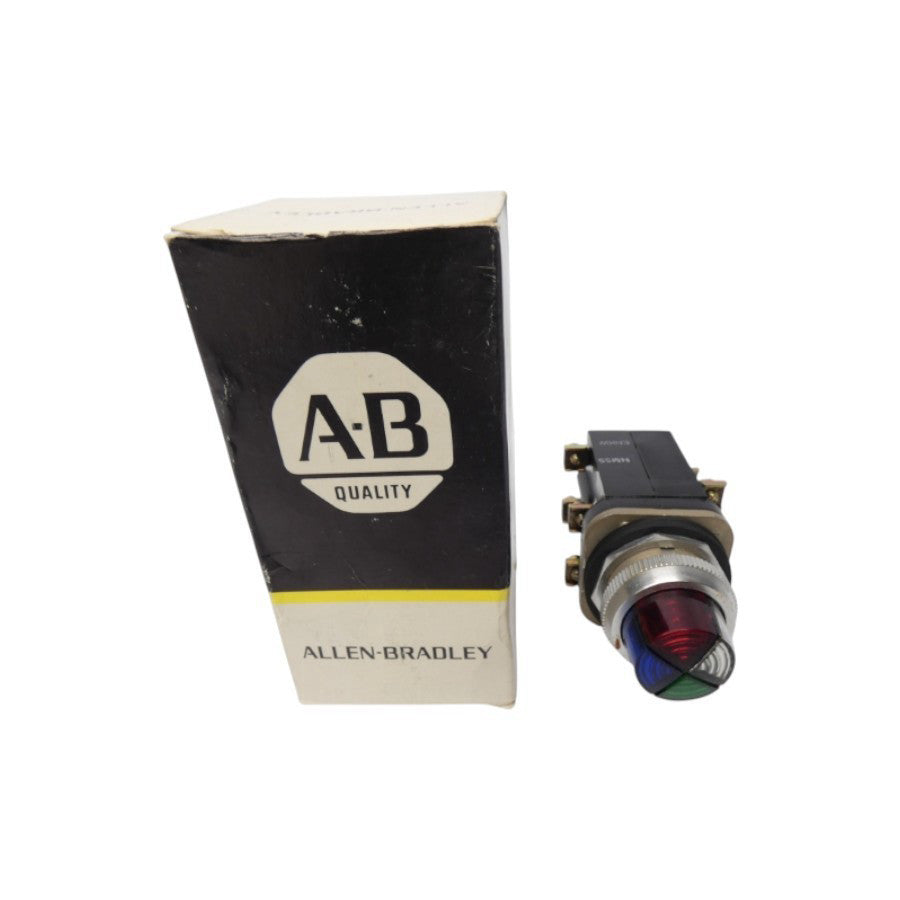 ALLEN BRADLEY 800T-PC416GAWB SER. N 120V (BK/GD) NSMP