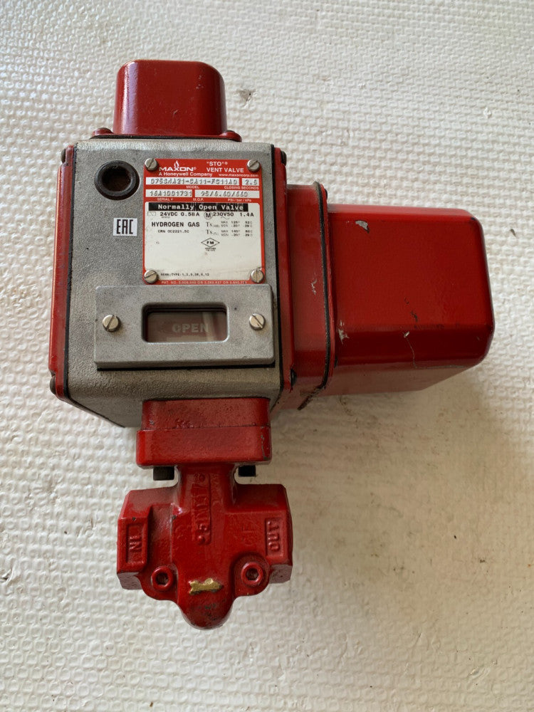 NEW NO BOX MAXON STO VENT VALVE 075SMA21-CA11-FC11A0