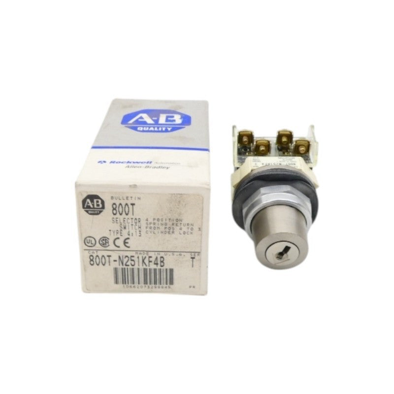 ALLEN BRADLEY 800T-N251KF4B SER. T (NO KEY) (GY/BL) NSMP