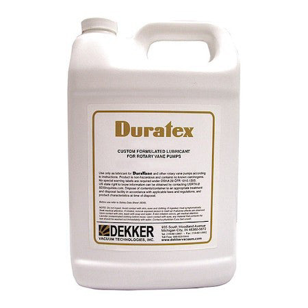 Dekker Vacuum Technologies 5210-0010-001 Vacuum Pump Oil, 1 Gal, Can,80 Sae
