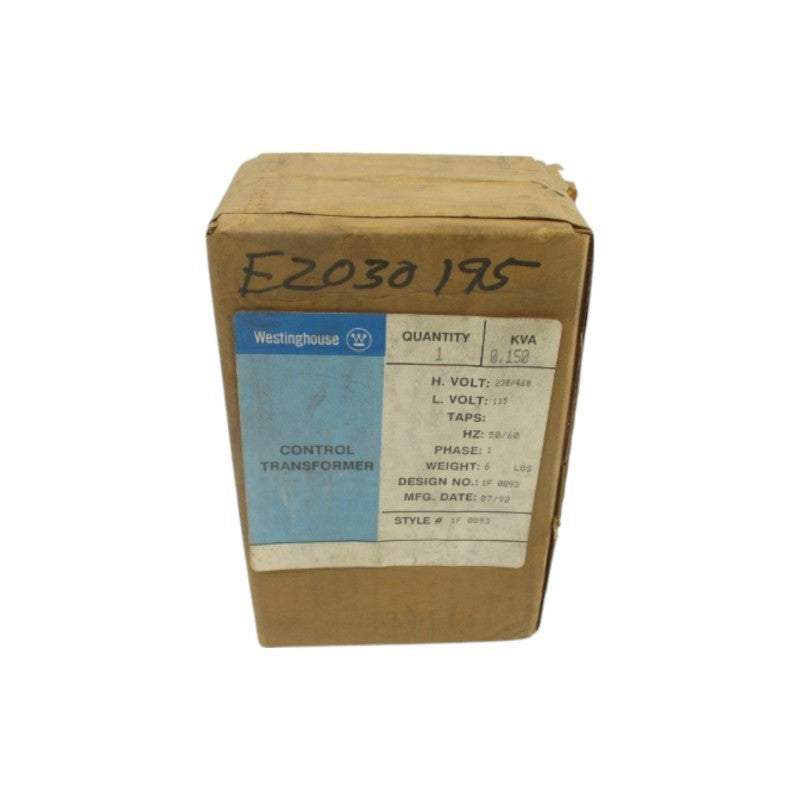 WSETINGHOUSE 1F0893 230/460V NSFS
