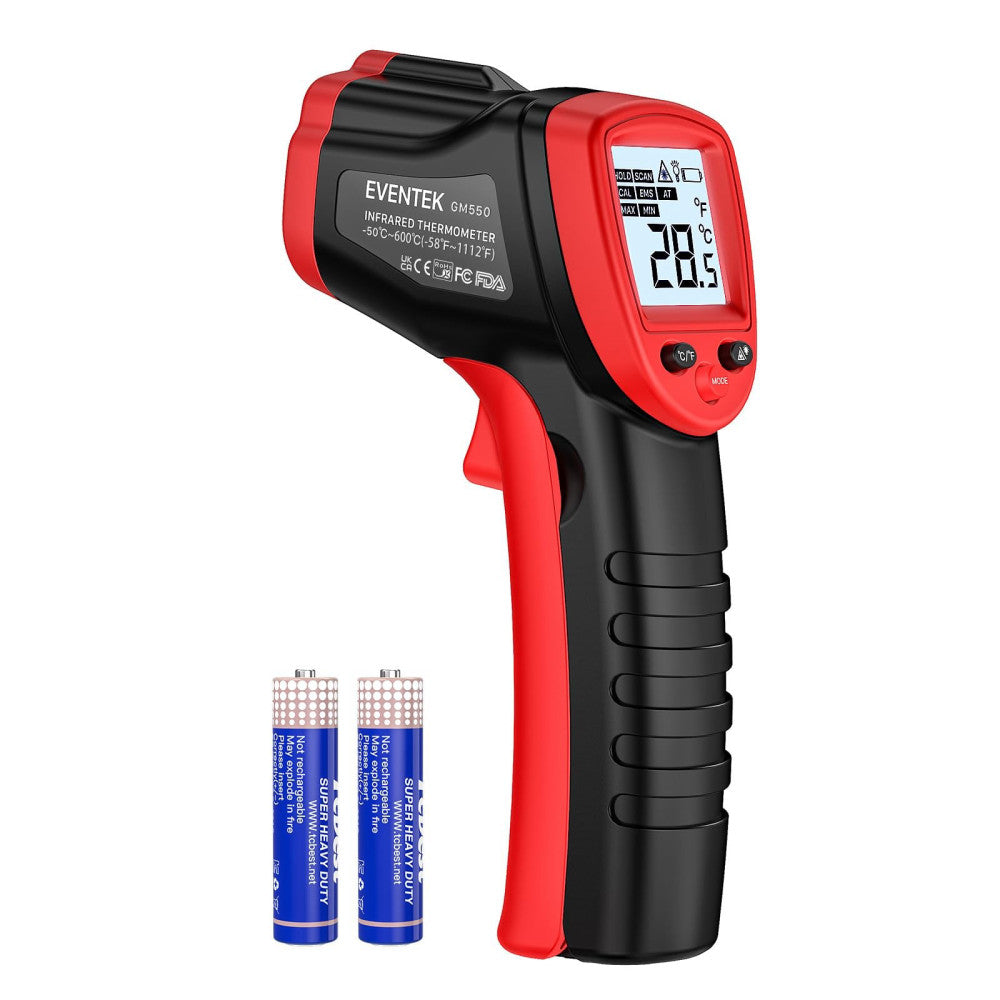 2025 Infrared Thermometer Gun, -58°F~1112°F Temperature Gun, Laser Thermomete...
