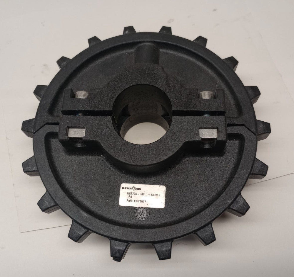 Rexnord 10028577 Split Sprocket bore 1.25 NS7700-18T 1-1/4IN I PA / 614-60