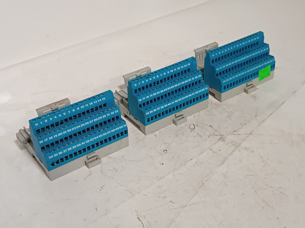 Lot of 3 Allen-Bradley 1797-TB3 Flex EX I/O Terminal Base Unit, 95694203