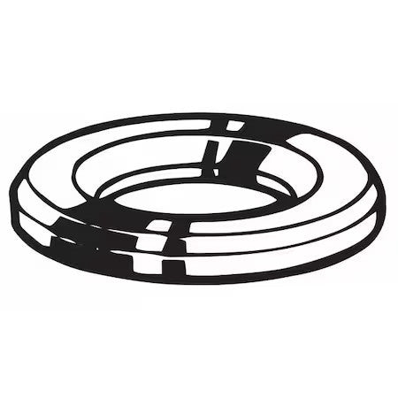 Zoro Select U04035.075.0001 Flat Washer, For Screw Size 3/4" ,Steel Black Oxide