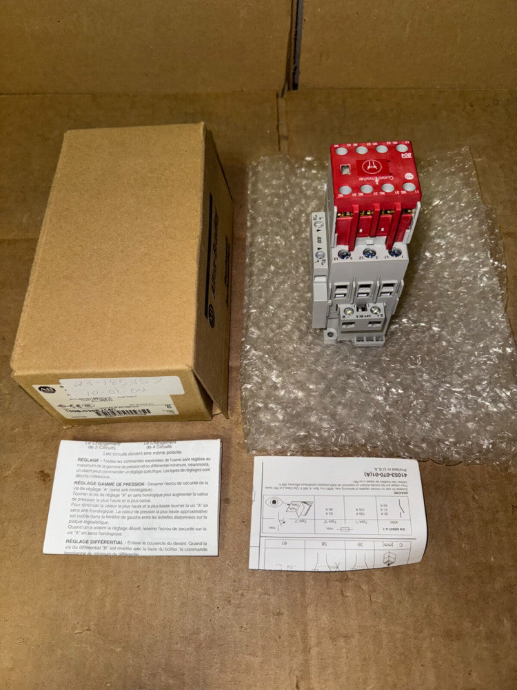 ALLEN BRADLEY 100S-C30EJ14C SAFETY CONTACTOR, SERIES-C, NEW-OPEN BOX!