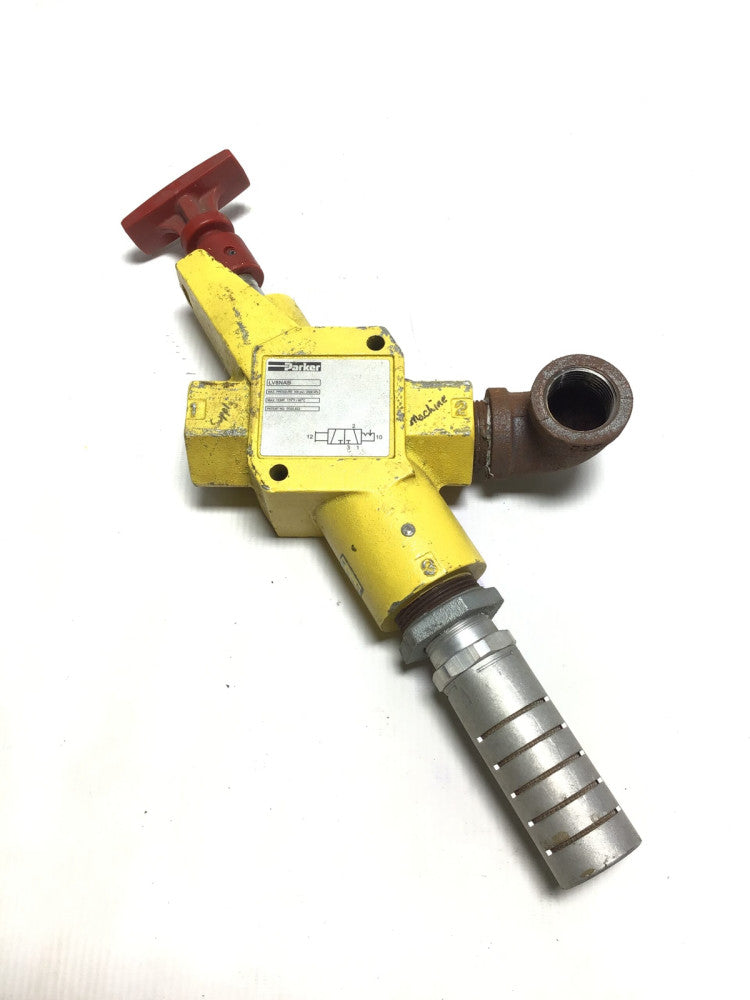 Parker LV8NAB Pneumatic Lockout Valve with Silencer Max Pressure 300PSI 2068kPa
