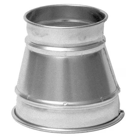 Nordfab 8040025988 Duct Reducer,Steel,20 Ga Thick,Round