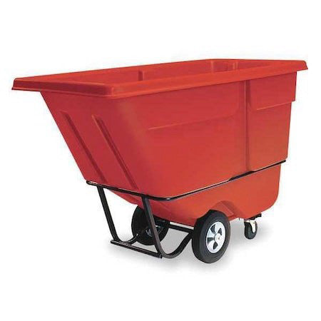 Rubbermaid Commercial Fg131500red Tilt Truck,Standard,1 Cu. Yd,1250 Lb,Red