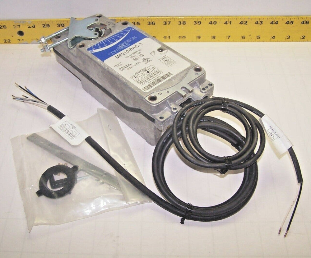 NEW JOHNSON CONTROLS ROTARY ACTUATOR 120 VAC 89 IN-LBS  M9210-BAC-3