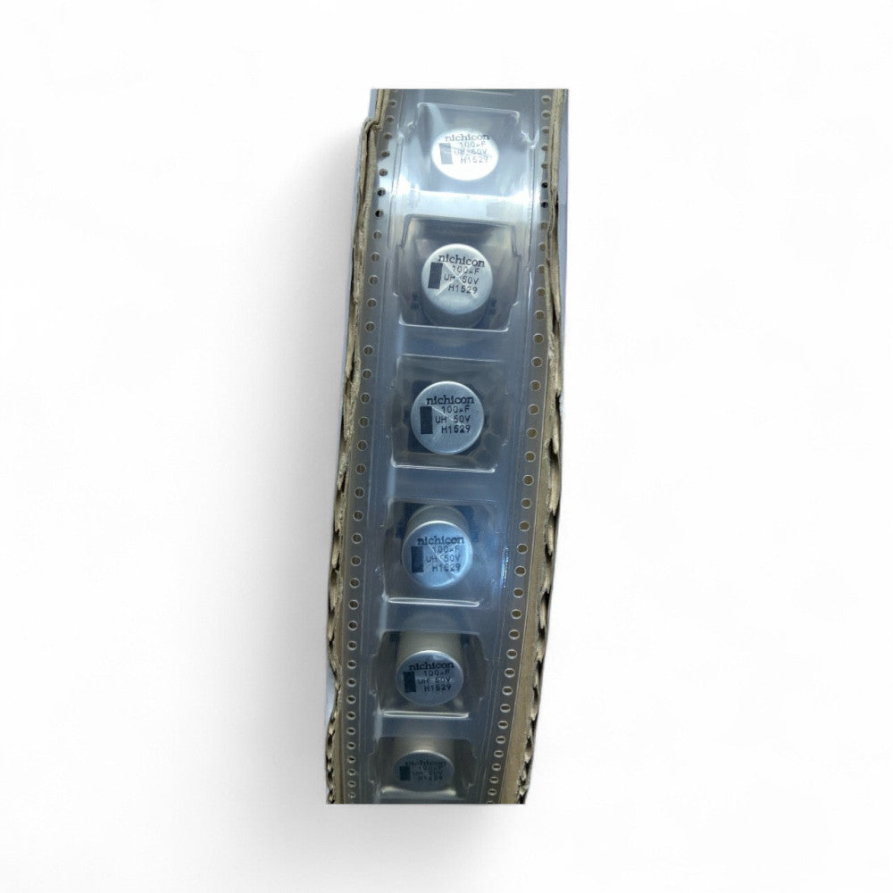 200 PCS Aluminum Electrolytic Capacitors - SMD 50volts 100uF 12.5x13.5 20%