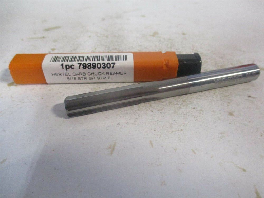 (500-001020) 5/16" x 1-1/8" x 3-1/4" OAL Solid Carbide 6Fl Chucking Reamer 