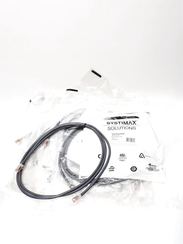 Systimax Solutions CPC3312-03F006 GS8E-DG-6FT Modular Patch Cord Lot of 5