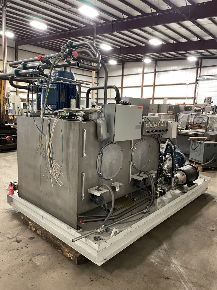 Bosch Rexroth 500 Gallon Stainless Steel Hydraulic Power Unit