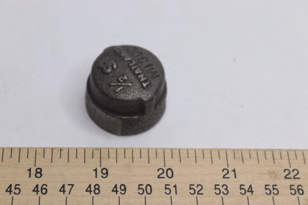 Cap Iron Black 1/2" 288639