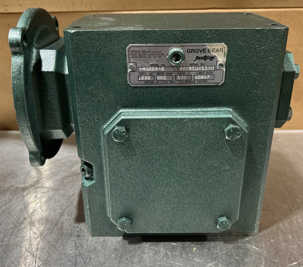 Grove Gear BM0226-2 Gear Reducer Nos Surplus