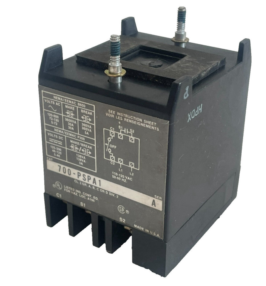 A / B 700-PSPA1 TIMING RELAY SER. A 700PSPA1 NEW, SURPLUS