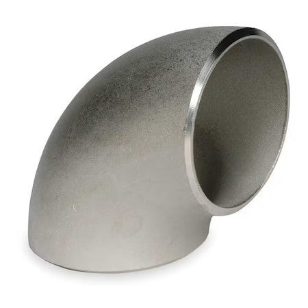 Zoro Select 4381019650 3" Butt Weld 316L Ss Short Radius 90 Degree Elbow Sch 40