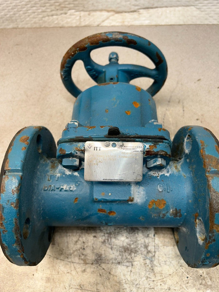 USED ITT Industries DIA-FLO Diaphragm Valve 2-2833-SE-903