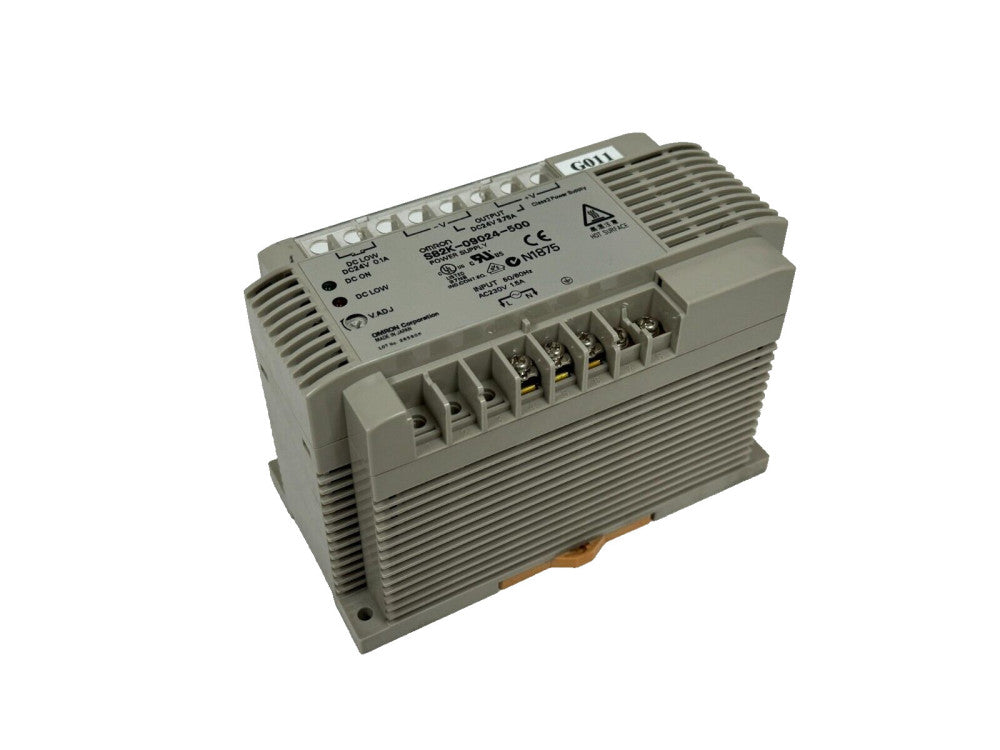 USED OMRON S82K-09024-500 POWER SUPPLY AC230V 50/60HZ 1.5A S82K09024500