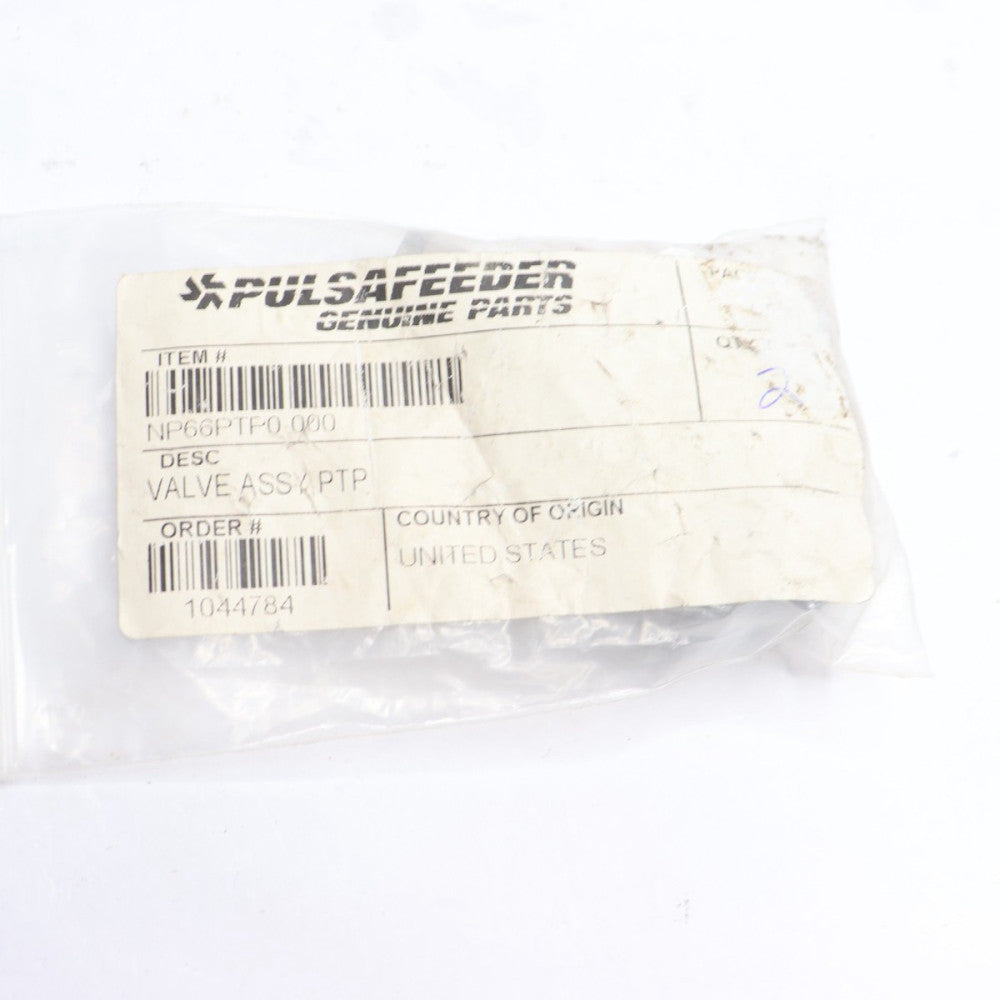 (2-Pk) Pulsafeeder Valve Assembly PTP NP66PTFP0-000