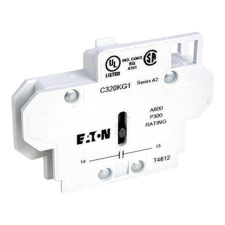 Eaton C320kg1 Cutler-Hammer Dp Aux Contact,No,Side Mount For 15-75A