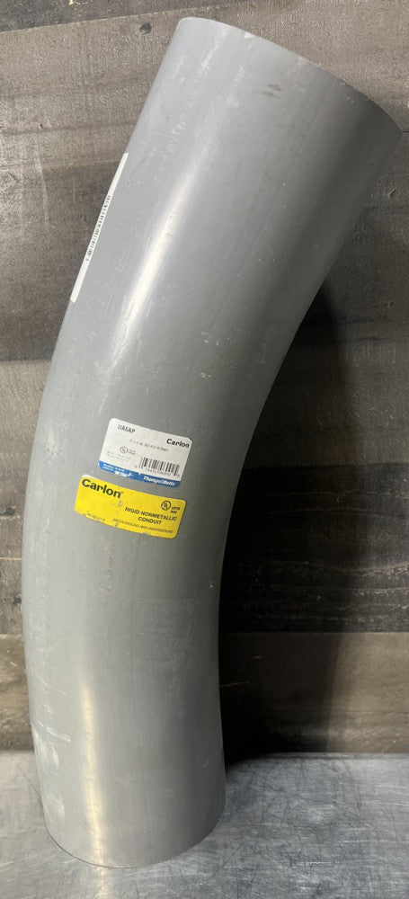 Nos Surplus CARLON UA6AP 5" 30D PVC ELBOW
