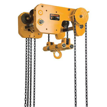 Harrington Shb080-20 Hoist/Trolley,Ansi/Asme B30.16