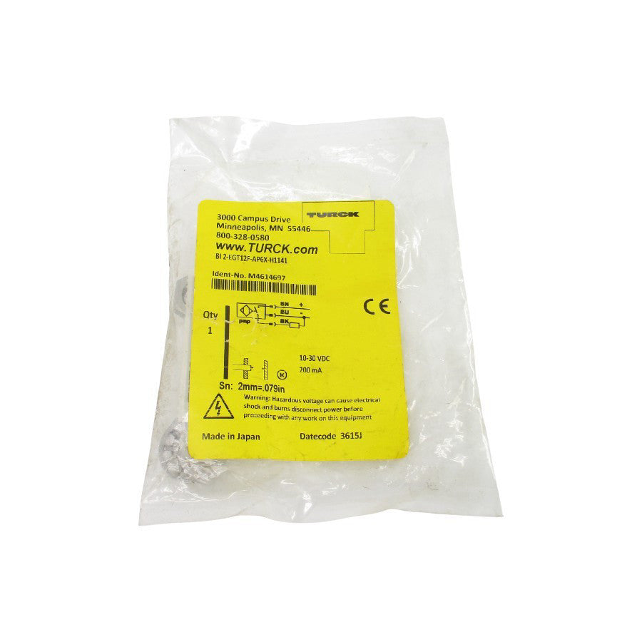 TURCK BI2-EGT12F-AP6X-H1141 M4614697 10-30VDC NSMP