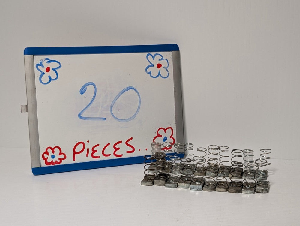 Lot of 20 Fastenal Channel Nut with Spring, Various Part Number and Conditions
