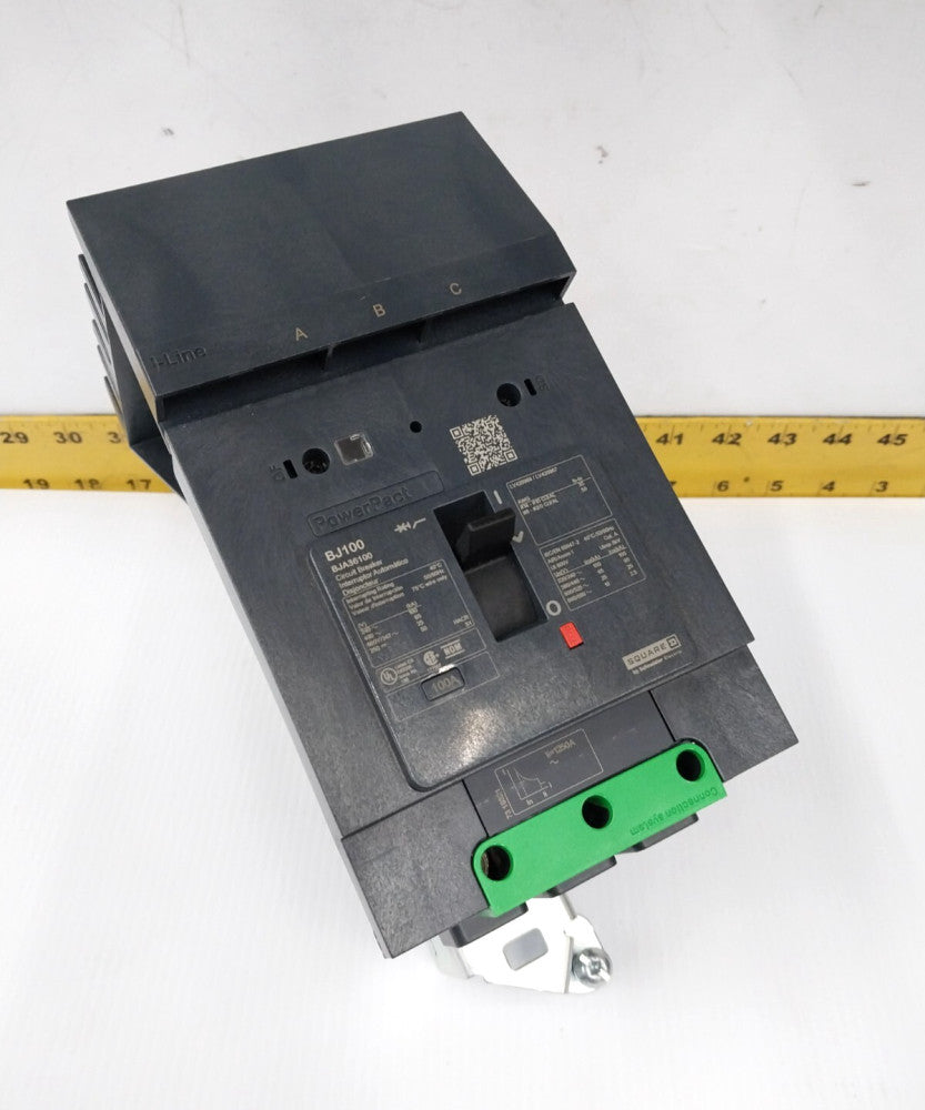 NEW SQUARE D 100 AMP I-LINE CIRCUIT BREAKER 480 VAC 3 POLE  BJA36100