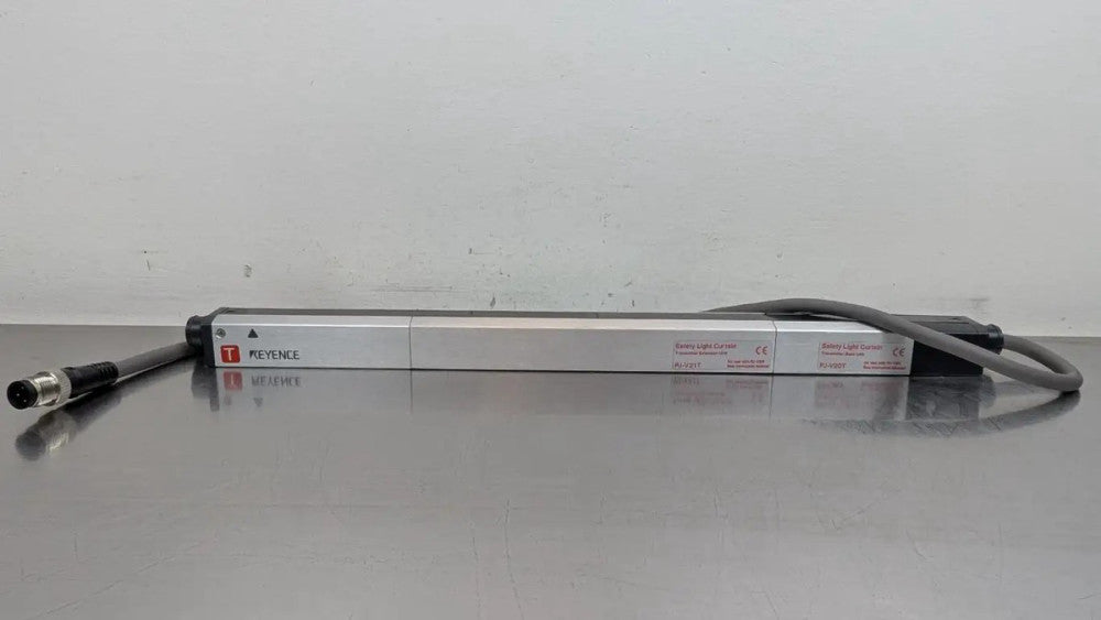 Keyence PJ-V20T Transmitter Light Curtain PJ-V21T x 12" Long w/Extension Unit