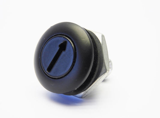 (Lot of 3) 1/4 Turn BLACK Coin-Turn Cam Lock without Cam SPEP New